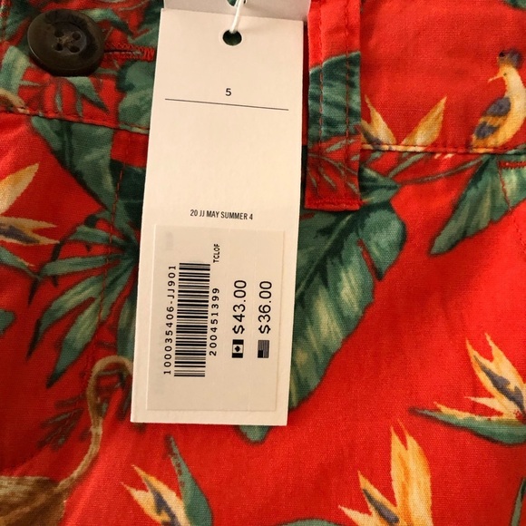 New Janie & Jack Monkey Jungle Shorts 5 - Picture 4 of 8